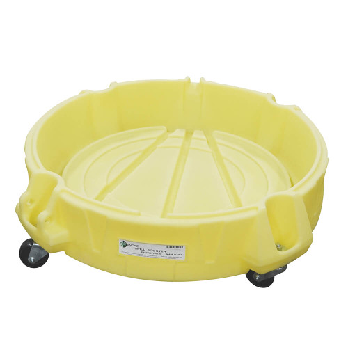 Spill containment scooter